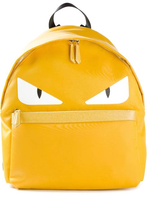 fendi yellow backpack|fendi backpacks on sale.